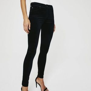 AG Jeans Adriano Goldschmied: The Farrah Skinny Ankle in Black